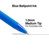 Tru Red Tr59162 Ballpoint Gripped Retractable Pen, Medium Point, 1.0Mm,