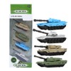 4pcs Alloy Tank Model,Tank Model, Tank Toy, Highly Simulation Decoration,Military