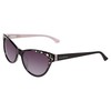 bebe Sunglasses BB 7024 BLACK 001/BLACK ROSE BB7024