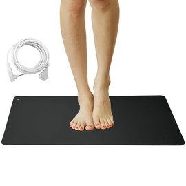 Grounding Mat Grounding Foot Pad Grounded Desk Mat 11.8 * 27.5 Inch Pet Mats Earth Grounding Mat for Stress Anxiety Therapy