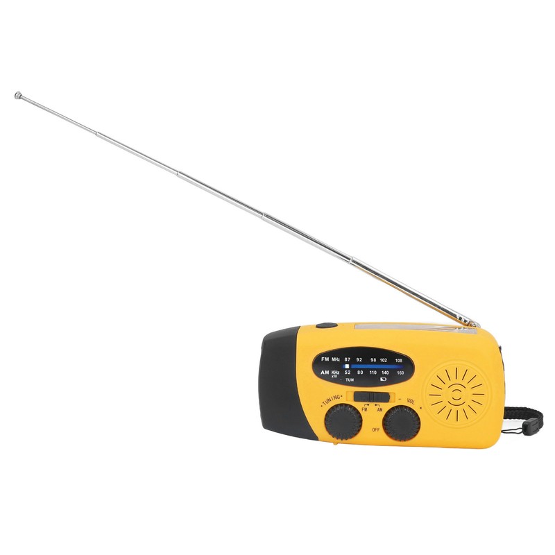 Hand Crank Solar Radio Multifunctional Emergency Radio LED Radio with