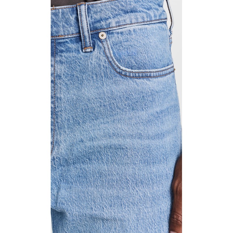 Madewell Men's 1991 Straight Jeans, Mainshore, Blue, 32