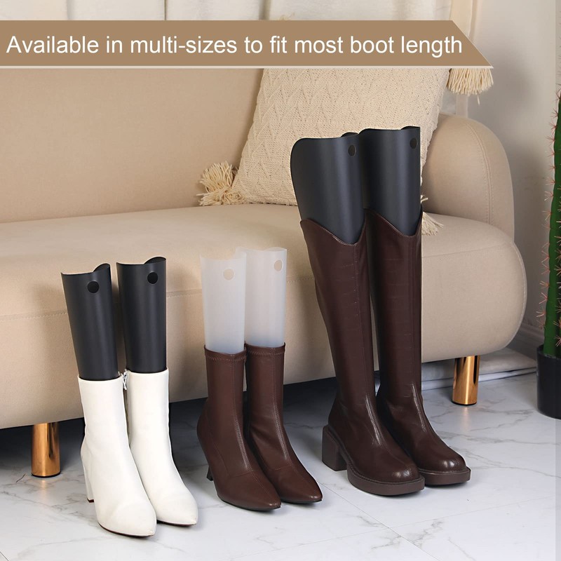sourcing map 4pcs Boot Shaper Form Inserts 20" Boots Tall