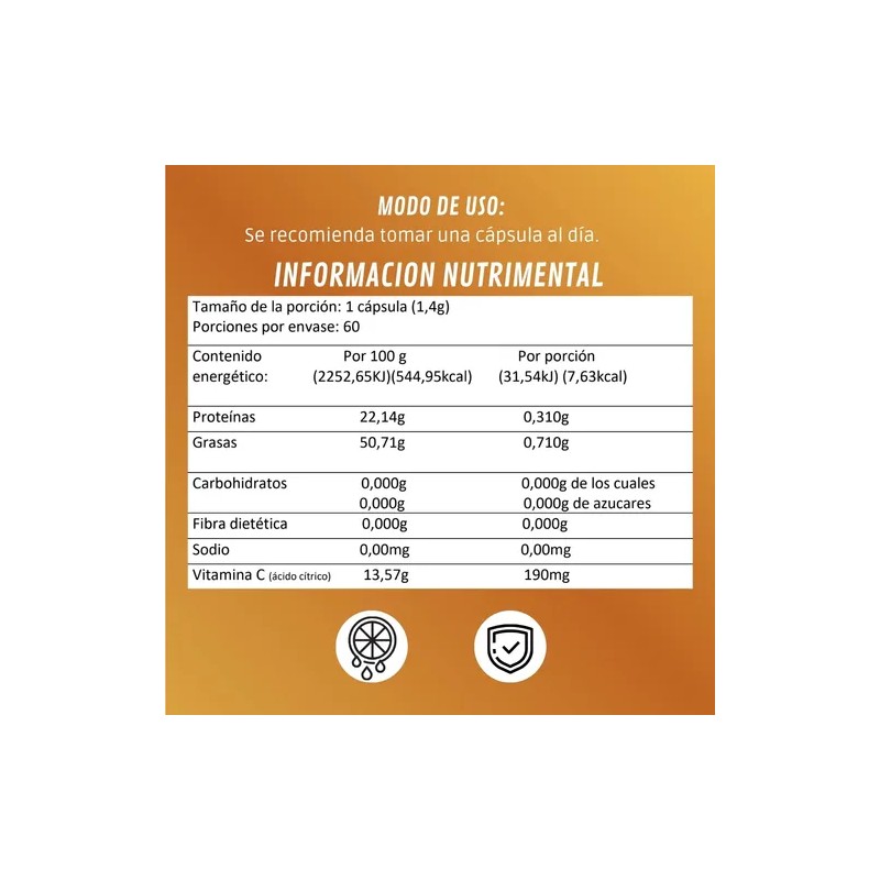 Bdm Lab Vitamina Suplemento Alimenticio Cápsulas
