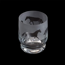 Dartington Crystal Aspect Tumbler Horse, 100 mm (H) 35 CL