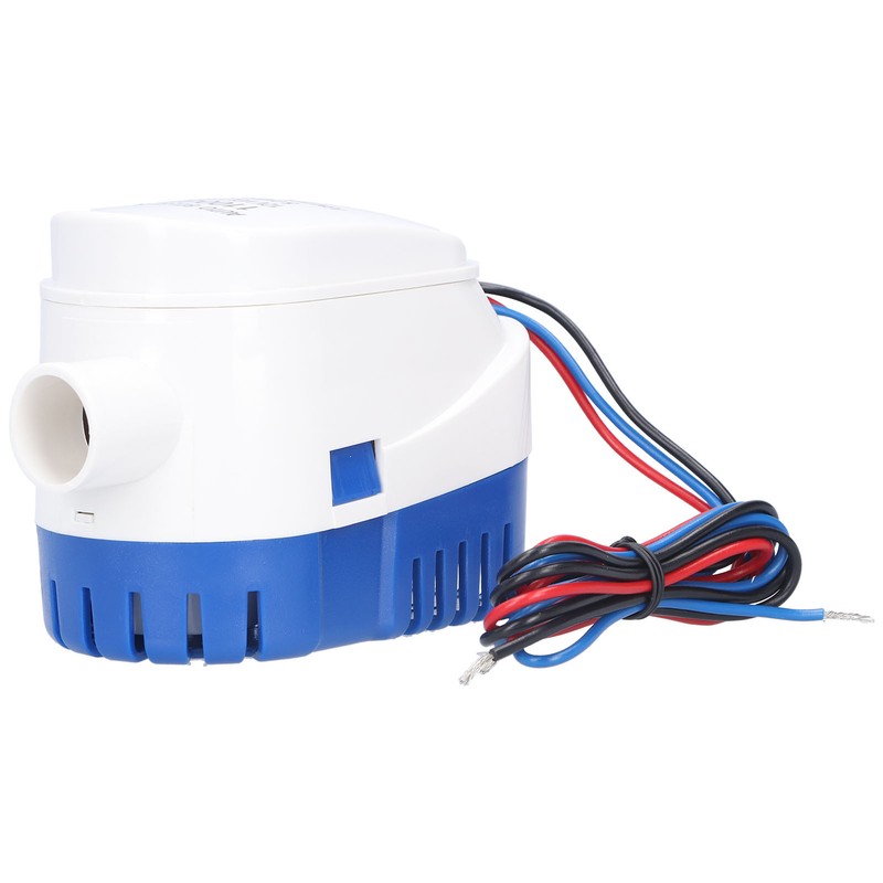 Bilge Submersible Pump Electric Automatic Water ABS Accessory for Drainage