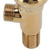 Angle Stop Valve Gold Antique Full Copper Carving Thicken Cold