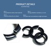 KINDOYO Thicken Flat Washers - M3/M4/M5/M6/M8/M10 Carbon Steel Fastener Spring