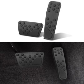 Stainless Steel Car Accelerator Gas Brake Pedal Cover Compatible For Dodge Challenger 2008-2024,for Charger 2011-2023, Compatible For Chrysler 300/300C 2010-2019 Foot Pedal Cap Interior Accessories