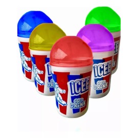 Vaso Bebida Icee Dulcero, Icee Chela 2 L Pack  20 Pzas