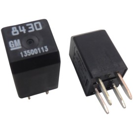 General Motors New OEM 13500113 GM Relays 2-Pack Multi-Function 4-Pin Relay 19116962 D1777C