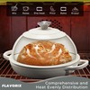 FLAVORIX Enameled Cast Iron Bread Oven for Sourdough, Dutch Oven
