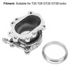 8 Bolt Turbo Downpipe Flange Stainless Steel 2.5in V Band