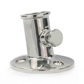 Five Oceans 3/4 inches Flag Pole Stainless Steel Socket Top Mount FO-3109