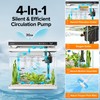 Vehipa Fish Tank Aquarium, 2.2 Gallon Smart Fish Aquarium Kits