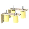 uxcell 2Set Slide Gate Guide Roller, 1-5/8" Dia x 2-3/8"