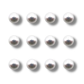 TAGATORON Color Aluminum Stubby Cap Stabilizer Pole (12 Pieces) (2. Silver)