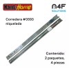 Handyhome Corredera Cajón Handy Home 60cm X 3.5cm 2paquetes 4pz