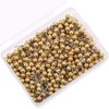 500 Pack Map Push Pins Map Tacks Small Size (Gold,