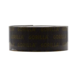 Gorilla - Heavy Duty Double Sided Mounting Tape; Weatherproof; 1" x 60"; Black; (Pack of 2)