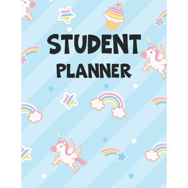 Student Planner: Weekly & Monthly Spreads-Habit Tracker-To-Do List-and Homework Organizer