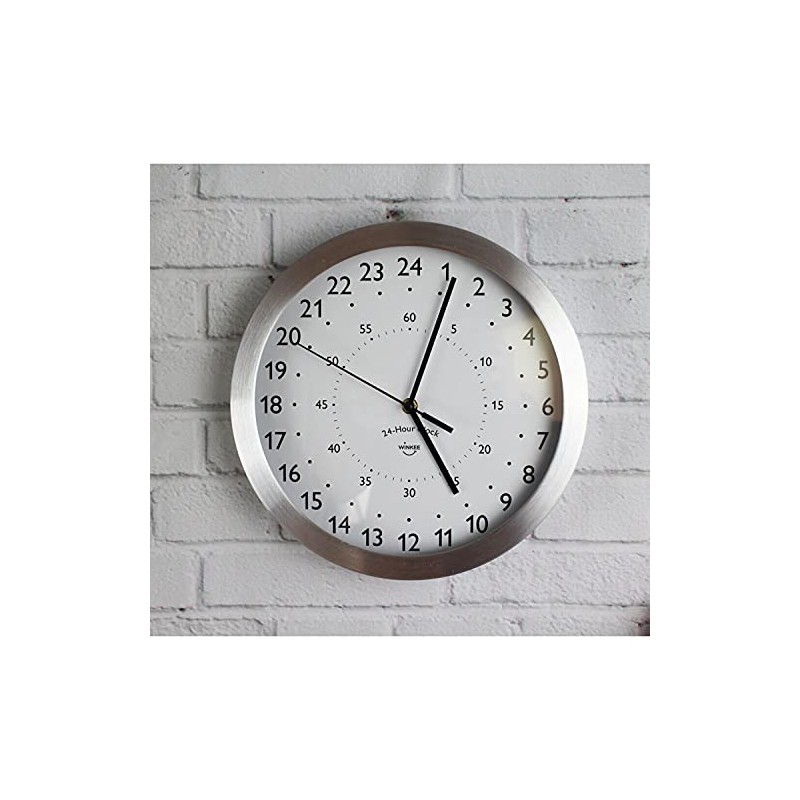 Winkee - 24 Hour Wall Clock | The slightly different