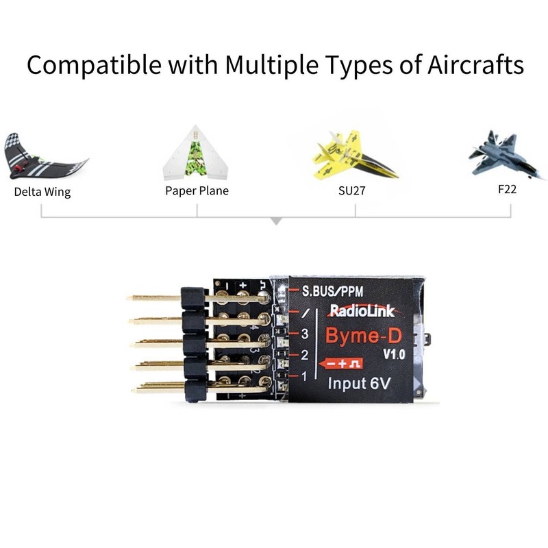Radiolink Byme-D Stabiliser Flight Controller with Integrated Gyro 3D Fly
