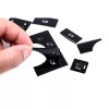 CSKT2022 Gloss Black Console Button Alloy Trim Cover Set For
