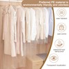 Plastic Garment Bags, 30 Pack Dry Cleaning Bags, Clear Clothes
