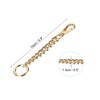 PATIKIL Wallet Extender Chain 15cm Metal Wallet Chain Strap Extender