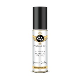 CA Perfume Impression of Oud Save The King For Women & Men Body Oil Dupes Roll-On 0.3 Fl Oz/10ml
