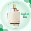 Enhon Single Function Pressure Balance Cartridge Replacement for RP70538, Shower