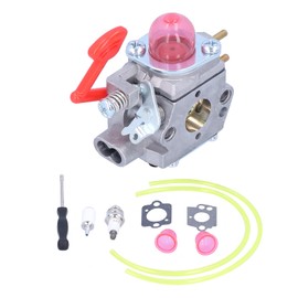 545081855 Carburetor for Craftsman 358794600 25cc 200 Mph / 430 CFM, Gas Blower Carburetor Kit, Includes Carburetor, Gasket, Fuel Line, Primer Bulb, Spark Plug, Filter, Screwdriver