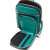 Desigual Women's MONE_EMBOSSED HALF D Accessory-Travel Wallet,, Green