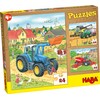 HABA 300444 Puzzles Traktor und Co.