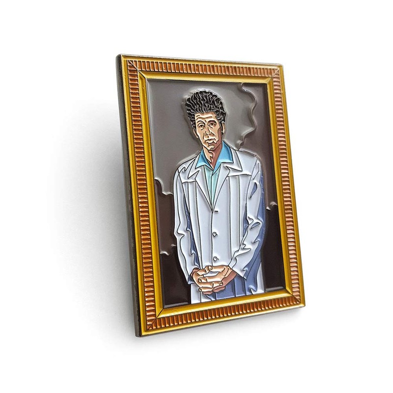 Pinsanity 'The Kramer' Painting Enamel Lapel Pin