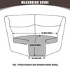 KinCam Oversized Recliner Sofa Covers, Non Slip Washable Slipcover for