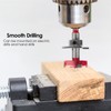 BAIDETS Forstner Drill Bit Set 5-Piece - Adjustable Positioning Drill,
