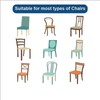 Hyper Cover Modern Jacquard Dining Chair Covers (Tan, 4 pcs)