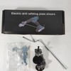 Metal Cutter Drill Attachment,Electric Drill Metal Sheet Cutting Adapters -