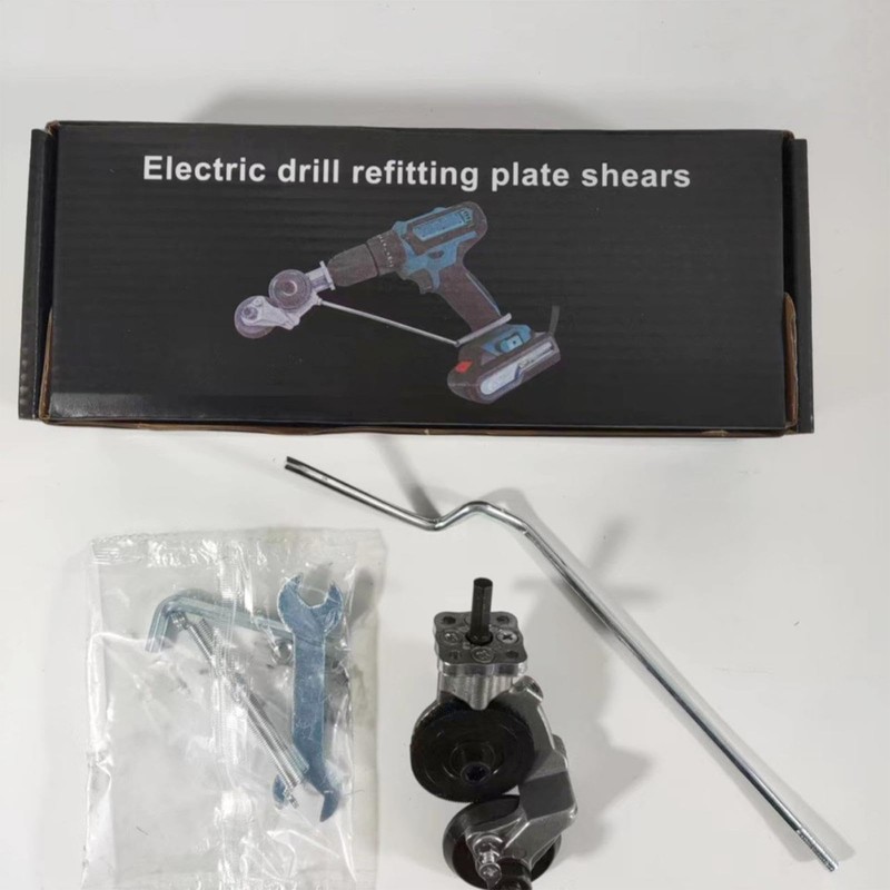 Metal Cutter Drill Attachment,Electric Drill Metal Sheet Cutting Adapters -