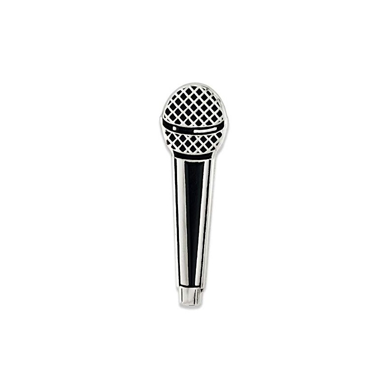 Microphone Lapel Pin – 1 Piece