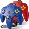 miadore 2 Pack N64 Wired controller,Retro N64 Remote Joystick Gamepad