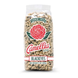 Camellia Brand Dried Black Eye Peas, 1 Pound (Pack of 6)
