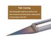 SpeTool 20 Degree V Groove Carbide Insert Router Bits, 1/4"
