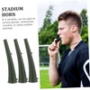 GANAZONO 5pcs Durable Cheering Horn Prop Multi Use Plastic Signal