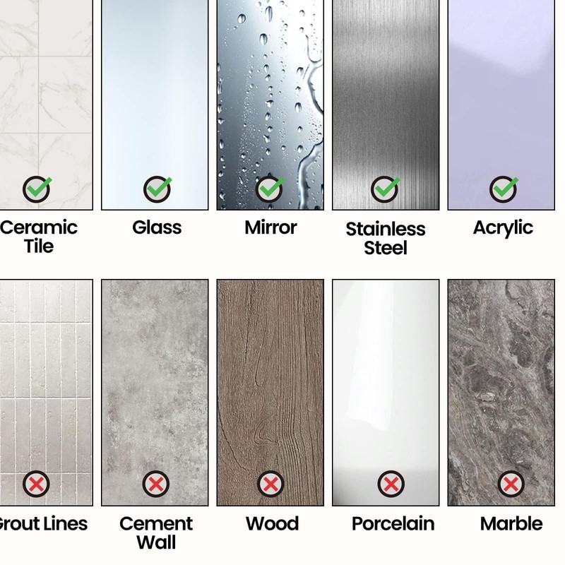 TAILI Shower Caddy Bathroom Shelves Max Hold 10KG No Drilling