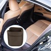 A ABSOPRO Car Trash Can Portable and Hanging 5.9" Length