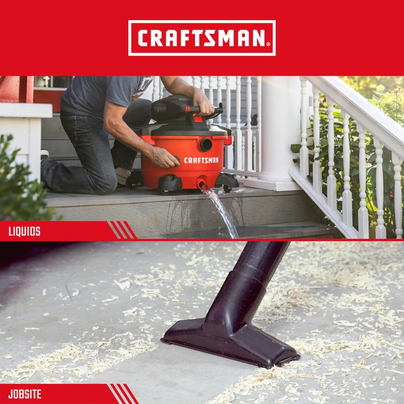 CRAFTSMAN CMXZVBE38630 2-1/2 in. Utility Nozzle Wet Dry Vac Attachment,