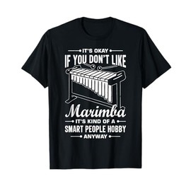 Funny Marimba Instrument Pun for a Marimba Player T-Shirt